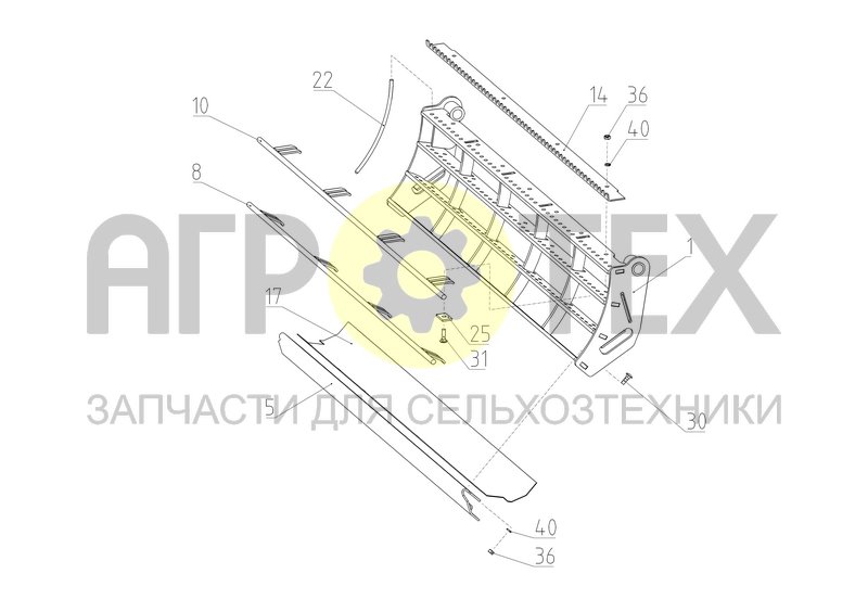 Чертеж Надставка (S300.01.03.200А)